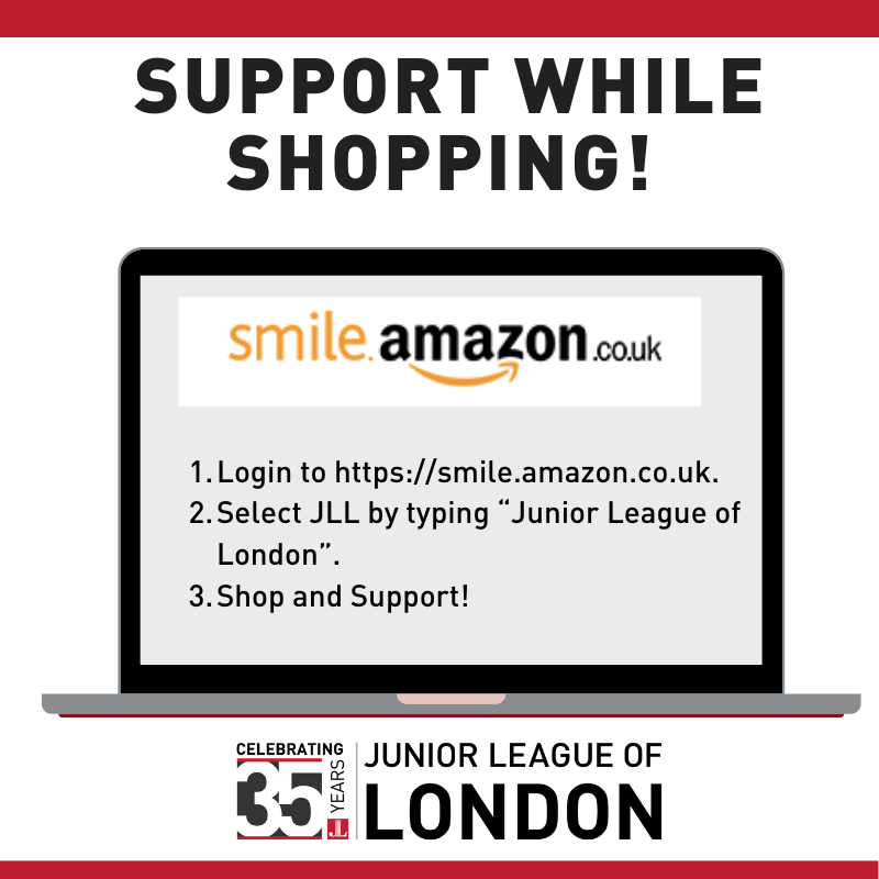 JrLeagueLondon's tweet photo. Make your online shopping go a bit further! 💻

#jrleaguelondon #shopping #UKRegisteredCharity #Community #London #BuildingBetterCommunities #ThisJLLCan https://t.co/PJvya1lVzd