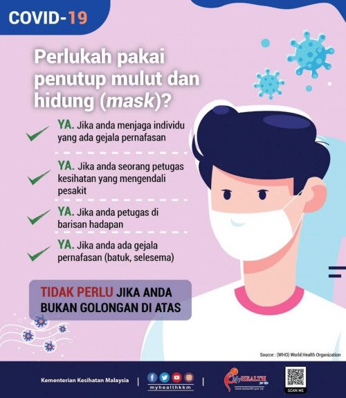 sitiawe_'s tweet photo. Dia kecam kita tk pakai mask, bila kita explain, dia pulak defensive umpama kita yg kecam dia pakai mask.

Ada sebab kenapa saranan KKM begini tapi ye la kita tau semua org nak protect diri sendiri dulu. So kalau nak pakai ikut hampa la tapi toksah dok kecam org yg sihat tk pakai https://t.co/ftcxQphMx2