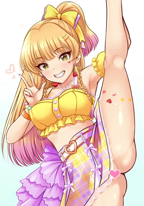 CG集用の莉嘉ちゃん塗りました!(*^▽^*)
えっちな差分作るぞー🥰 