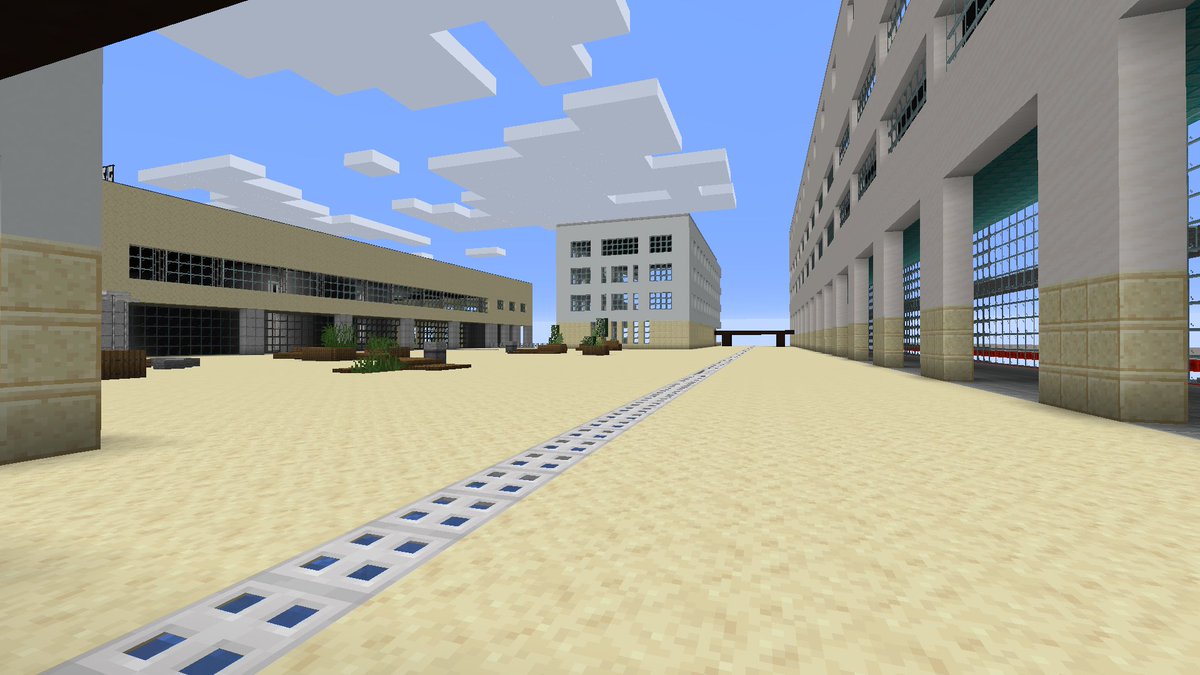 EPFL's tweet image. Pendant ce temps sur @Minecraft, des étudiant·e·s modélisent le campus dans son intégralité ⛏️ discord.gg/zYtZuue #epflcampus