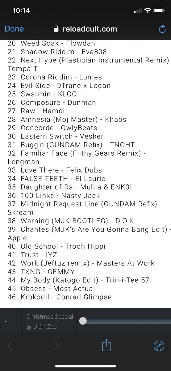 J_Oh_Zee's tweet image. reloadcult.com/music/j-oh-zee… wish I could tag everyone on this track list