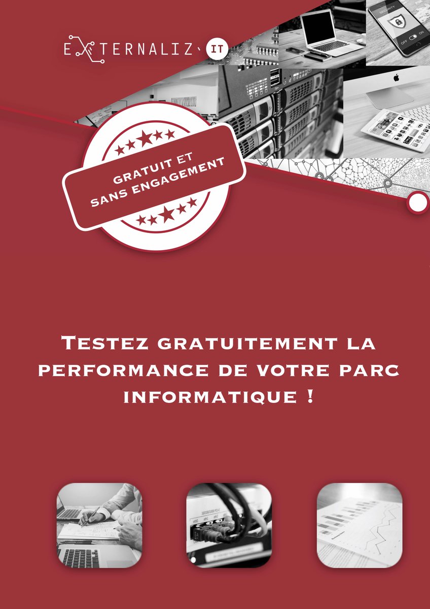 Externaliz_IT's tweet photo. Le #confinement, l'occasion de tester gratuitement et sans engagement votre infrastructure #IT ! Grâce à notre audit light et non intrusif, recevez les recommandations nécessaires pour un parc informatique au service de votre #PME. 

Ça se passe par ici
➡️https://t.co/fVe97t8JyS https://t.co/OqiJQaHiWg