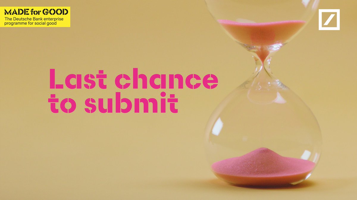 MeWe360's tweet photo. π£Very last week to apply for DBACE 2020!
Young UK creative entrepreneurs with ideas or a business creating positive impact, 1 week to get your application in:
Β£50,000 prize fund
Β£100,000 worth Business support
5 winners
All info: https://t.co/A1mIuysUHV
#DBACE #DBMadeForGoodUK https://t.co/5ItKWWJrDk