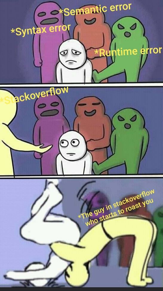 structlooper's tweet photo. #structlooper #love_programming #programmer #developer #codeFlaw RT @ProgrammersMeme: #developer #fun #jokes #programming #tech #code #coding #humor #meme #memes #coders https://t.co/CwGvTazIYy