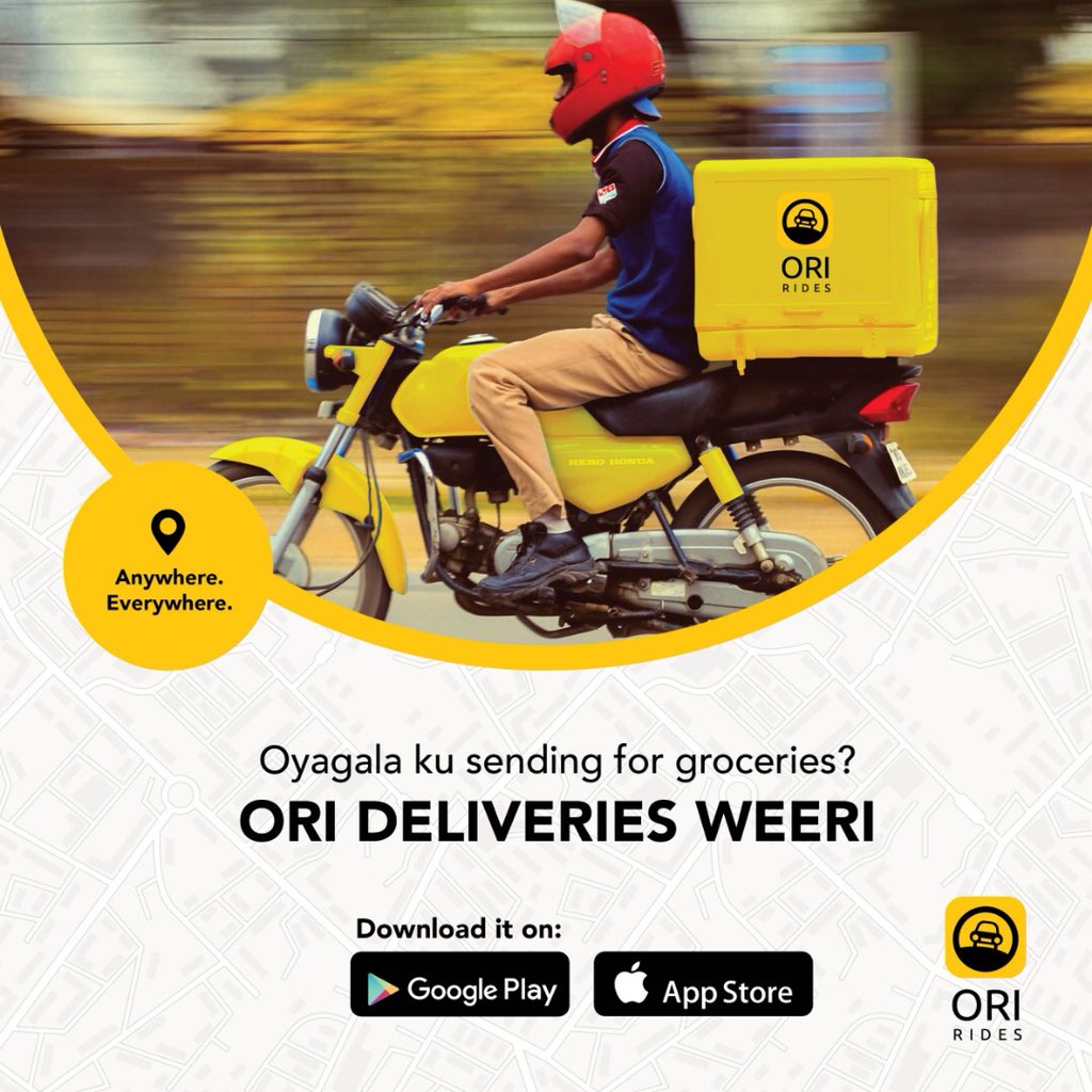 Don’t stress Ori deliveries here to deliver all your groceries right to your door step .
Click the link to Download Now: orirides.app.link/WzR9OiIsD4
#AnywhereEverywhere