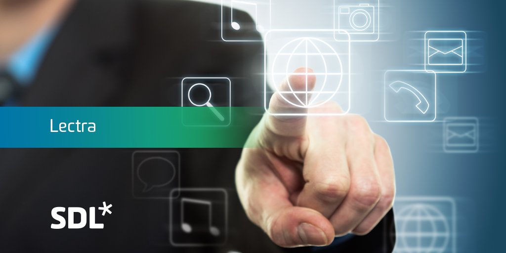 rwstrados's tweet image. Technology solutions provider, Lectra, recently implemented a customized instance of #SDLMultiTerm Online in their business, the terminology management component of #SDLTradosGroupShare. 

Learn how this transformed the way the business operates: 👉 ow.ly/47OR50z0Gpn