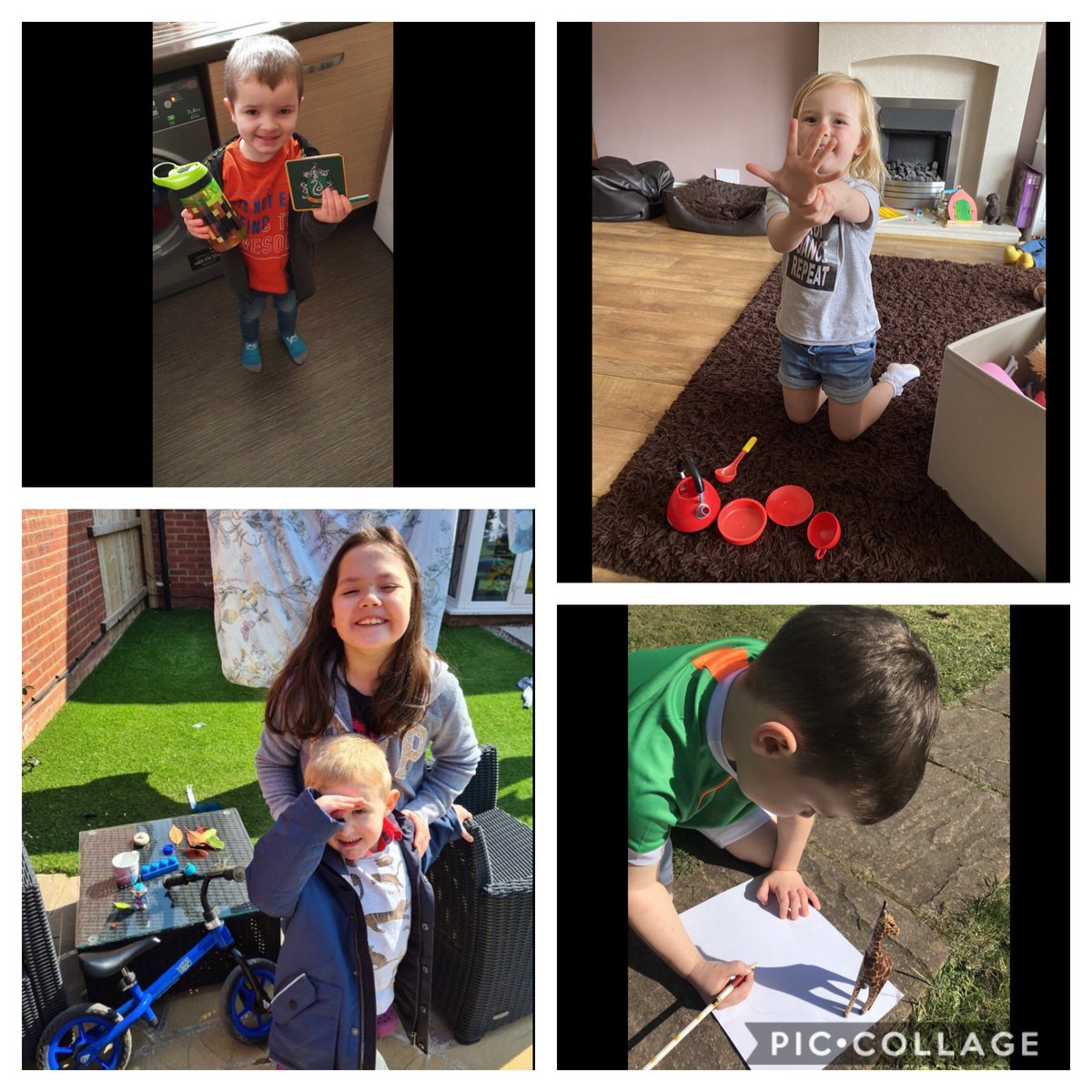croesynursery's tweet photo. We’re trying out lots of challenges. We’re working our way through the rainbow with colour hunts, and outside we’re enjoying shadow play and scavenger hunts
#StayAtHome #earlyyears #exploretolearn https://t.co/KnMuUWzCe3