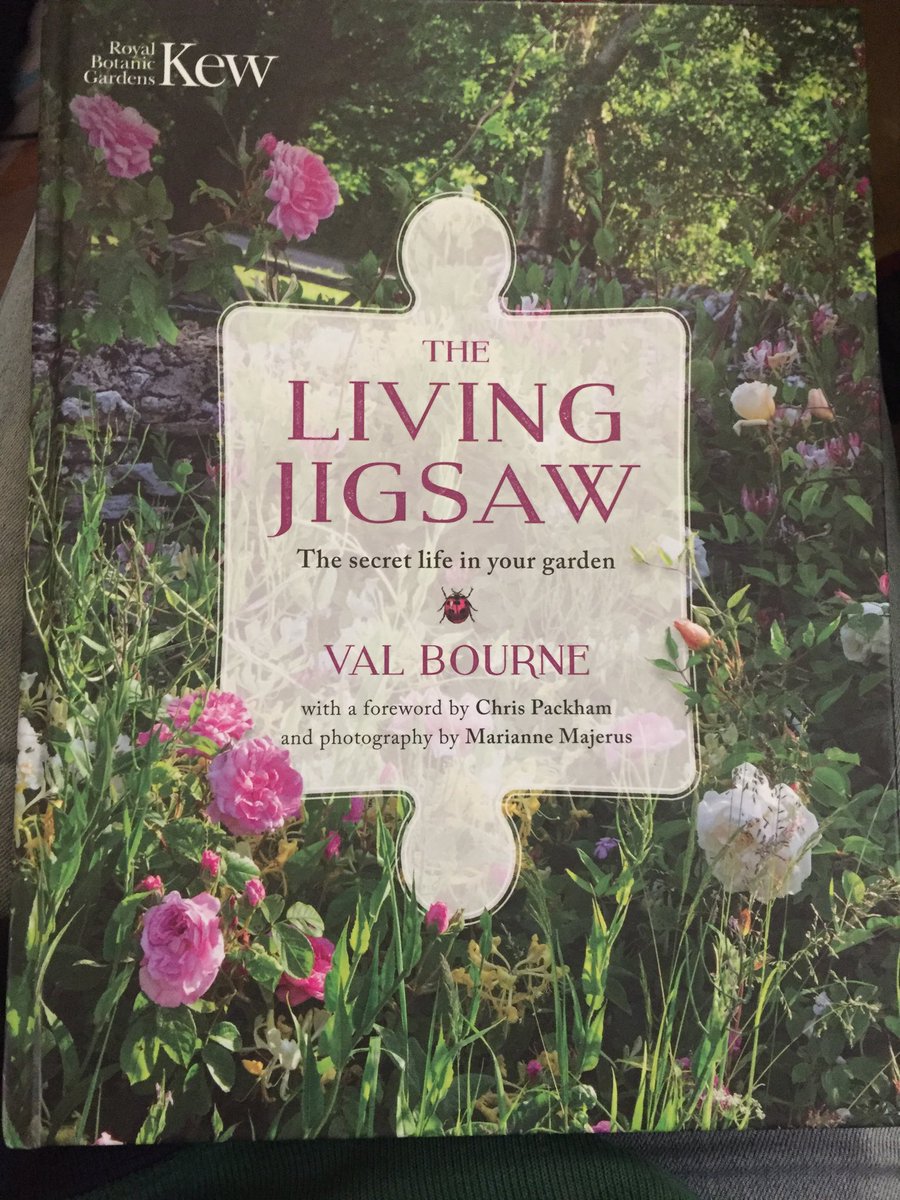 AnaMariBull's tweet photo. @rootsandall as you loved Dave Goulson’s The Garden Jungle, you may also like #ValBourne The Living Jigsaw. Such a brilliant book crammed full of useful information and practical advice on how to create a beautiful garden to keep and attract wildlife. Potential podcast? https://t.co/WSDPJTvm78