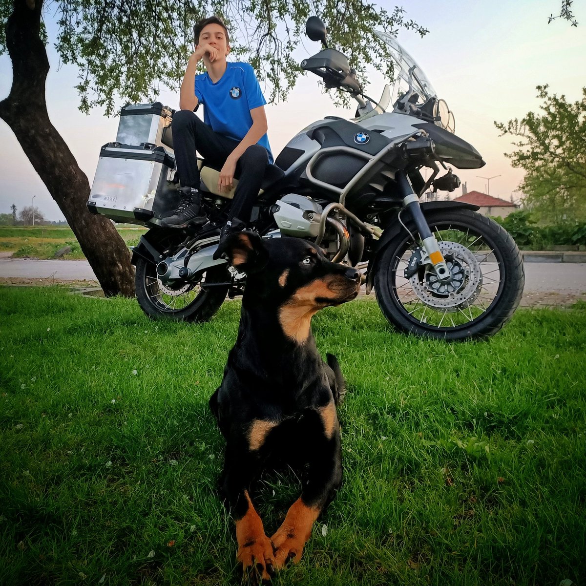 2Teker2Yurek's tweet photo. Bizim evin güzelleri ❤❤❤
.
.
.
#2Teker2Yürek #evdekal #jesta_404 #benjamin #zeyna #bmw1200gs #rottsky #photooftheday #picofday https://t.co/noGkbCqygW