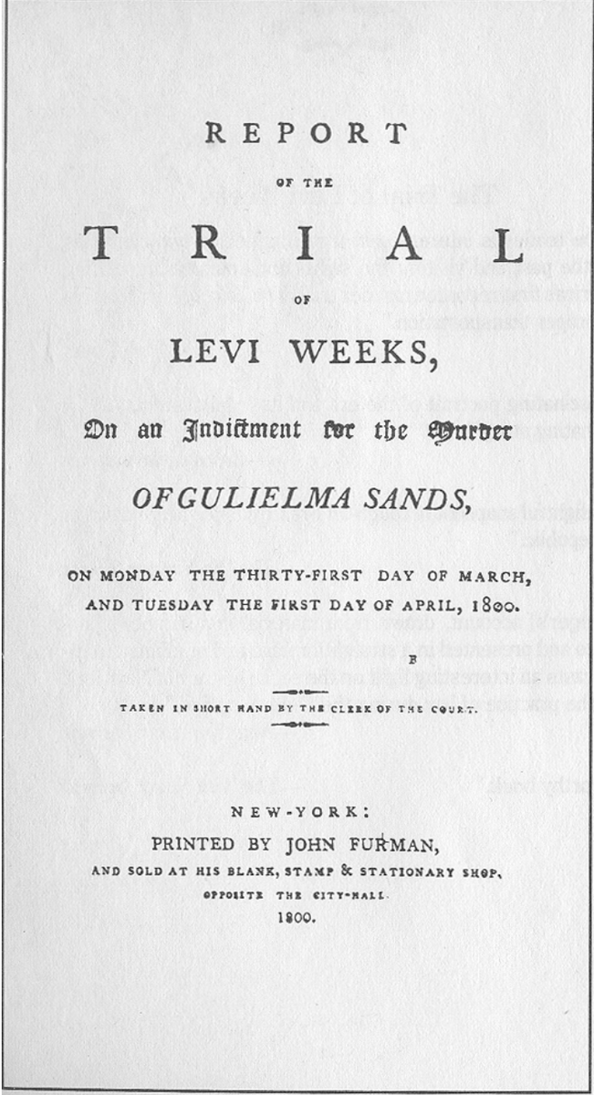 31 March 1800 #OnThisDay the trial of People v. Levi Weeks began.  I was trial counsel, assisted by Brockholst Livingston and Alexander Hamilton.  It was the trial of the century!  #History #Law #Attorneys #Lawyer #TrialoftheCentury