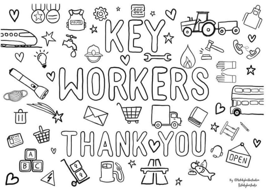 LoosePrimary's tweet photo. If you have access to a printer at home, why not print these out, colour them in and display them in your windows? Mindfulness colouring with a great purpose! 👍🏻 https://t.co/E1sYSmekig