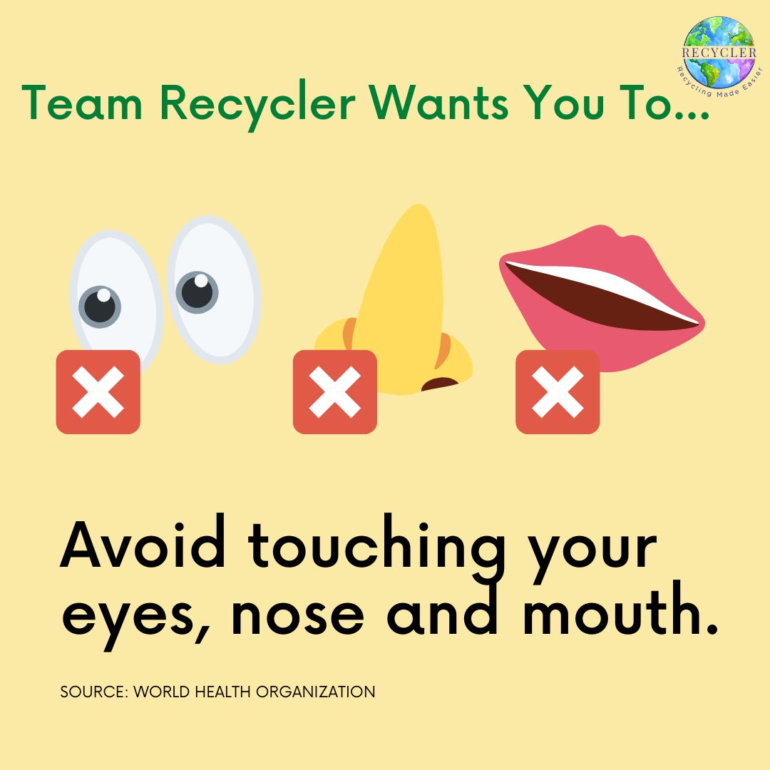RecyclerApp's tweet photo. #protectyourselfandothers #staysafefromcovid19😷 #recycleplastic https://t.co/95UeWGfGtg