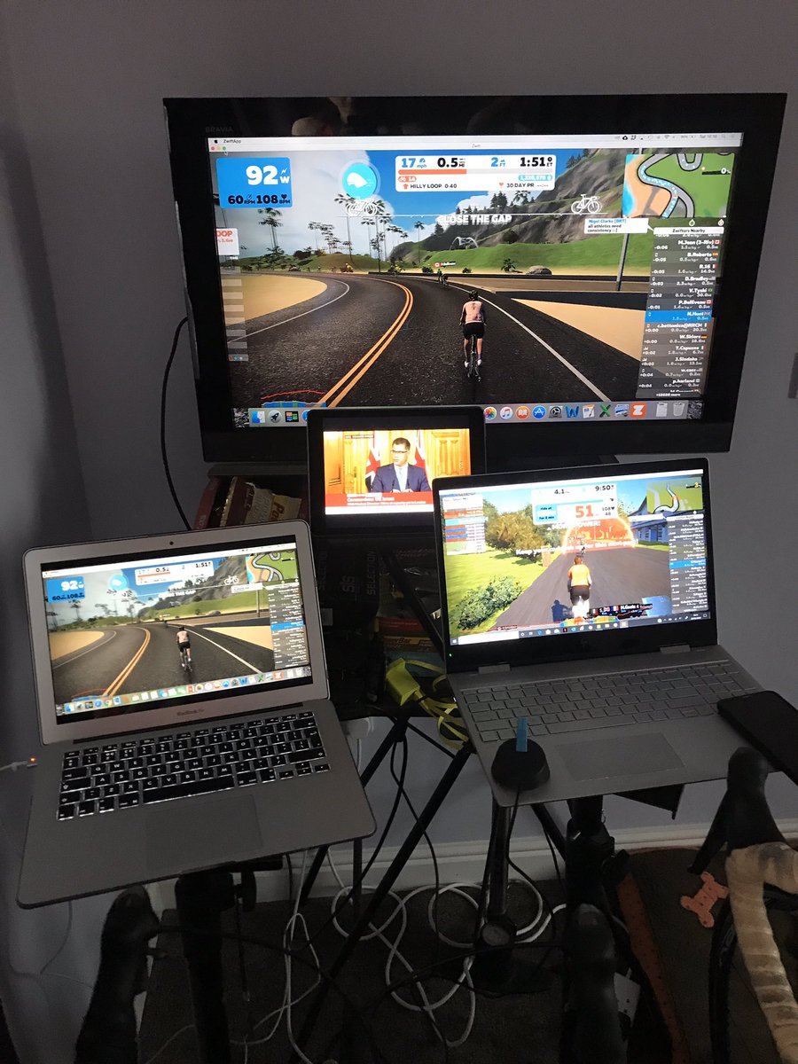 Training hard safely at home. We’ll be back out there soon <a href="/Wiggle_Sport/">Wiggle</a>  #WiggleNewForest20