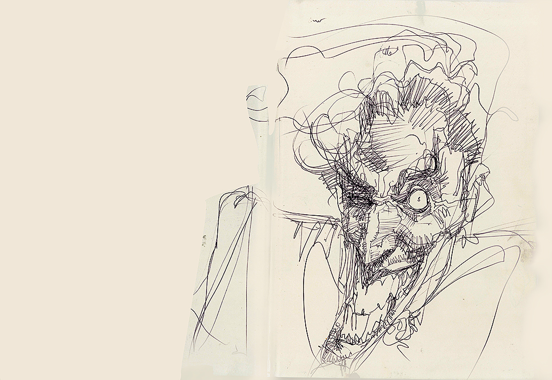 Frivolous escapism in these times. Boring old sketchbook stuff. 2/2 