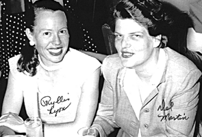 EnPlatea's tweet photo. DAUGHTERS OF BILITIS fue la primera organización lesbica de EEUU en los años 50. Sus fundadoras, Del Martin y Phyllis Lyon, fueron las primeras mujeres homosexuales en casarse legalmente en EUA. https://t.co/lo95mFSgfa