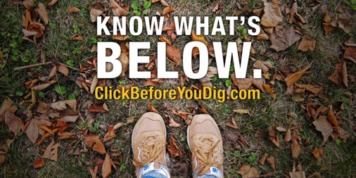 DigSafeCanada's tweet image. If you're isolating at home and are considering a backyard project, for your safety and the safety of others, please have the location of underground utilities marked.