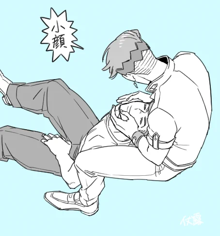 腐J×R
小さい頭に長い脚 