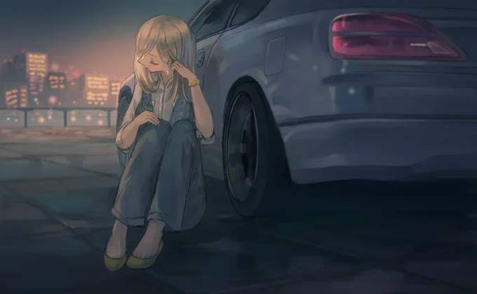 夜を待つ彼女のそばに 