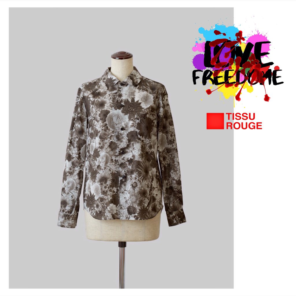 TISSU_ROUGE's tweet photo. TISSU ROUGE 2020 S/S Collection
.
Bloom Print Shirt Black
https://t.co/9JLJhSekXi
.
#tissurouge #tissu_rouge #fashion #avantgarde #fashionable #ootd #cutingedge #mode #styling #coordinate #outfit #かわいい #2020ss #freedom #streetfashion #kawaii #Japanbrand #shirt https://t.co/T7KOKjby6E