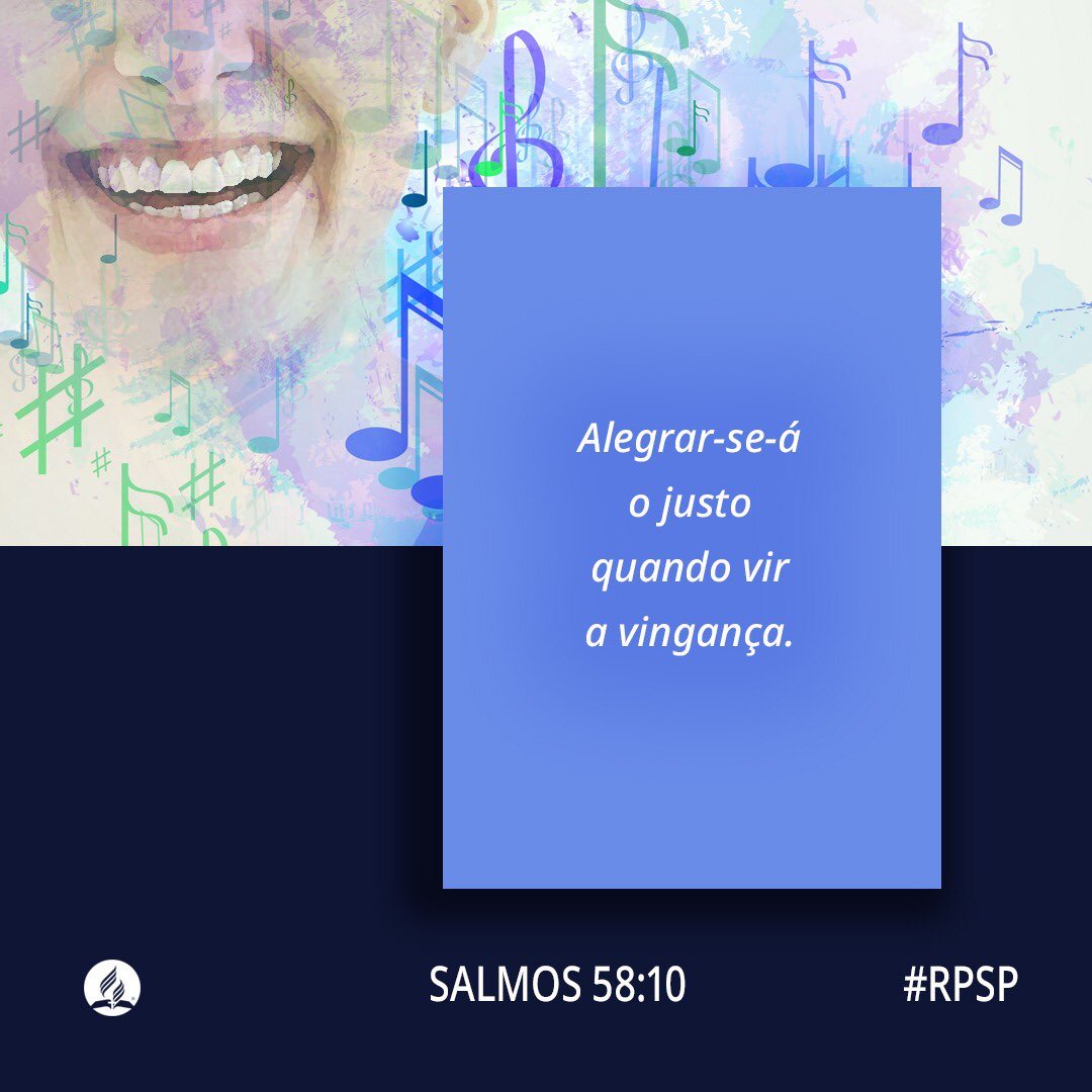 jeanetepinto's tweet photo. #Sl58:11|“De fato os justos têm a sua recompensa; com certeza há um Deus que faz justiça na terra”. #rpSp https://t.co/O3utwrCa5m