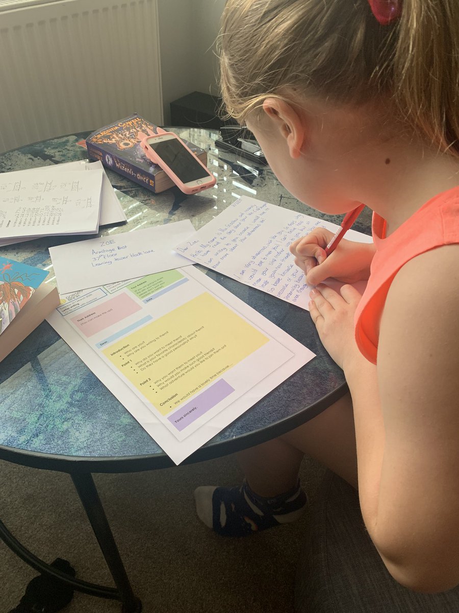 gemma_wane's tweet photo. @GorseyY4 Mia doing something fab letter writing this morning https://t.co/xGmXKM6M8z