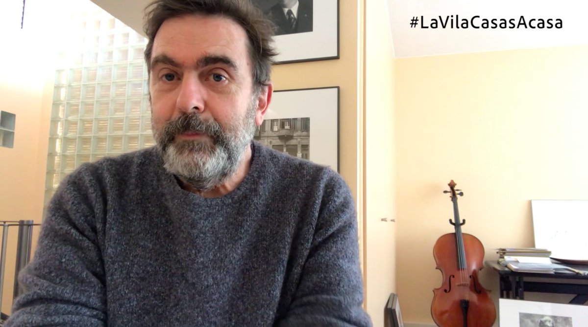 vilacasas's tweet photo. 📣#LaVilaCasasAcasa inicia un cicle d'entrevistes!
📹Comencem parlant amb Toni Ricart Giró, nebot i marmessor del llegat artístic de Marcel Giró i Palmira Puig, protagonistes de la mostra "Saudades de São Paulo" del #MuseuPalauSolterra
👉https://t.co/Ya2RlAXu7e https://t.co/HyZCZvrLwX