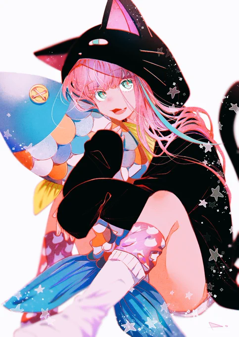 パジャマにゃーちゃん。 