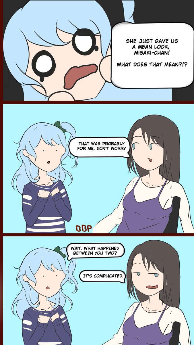 I figured there was a reason why the two haven't interacted in-game 