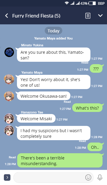 I figured there was a reason why the two haven't interacted in-game 