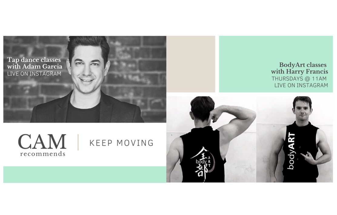 CAM_London's tweet image. Keep yourselves moving with these fitness classes led by our very own @CAM_London clients! 

💪 BodyArt classes with @HarryRFrancis on Thursday mornings

👯 Tap Dance classes with @ThatAdamGarcia 

Both live on Instagram!

#IsolationTips #StayFit