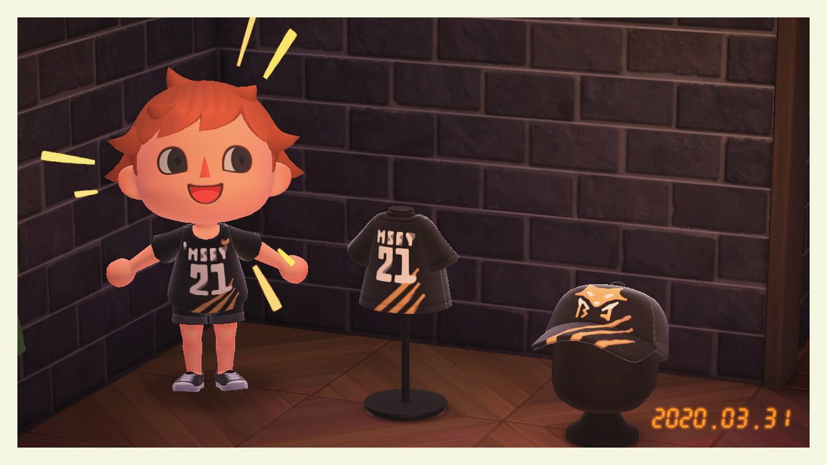 エクセル Pa Twitter ハイキュー最新話からブラックジャッカル21番のユニフォームです 勝手に作ったキャップもあります 背番号違いの希望があれば作りたい ハイキュー マイデザイン どうぶつの森 Animalcrossing Acnh Nintendoswitch T Co K1t9pfwpzo