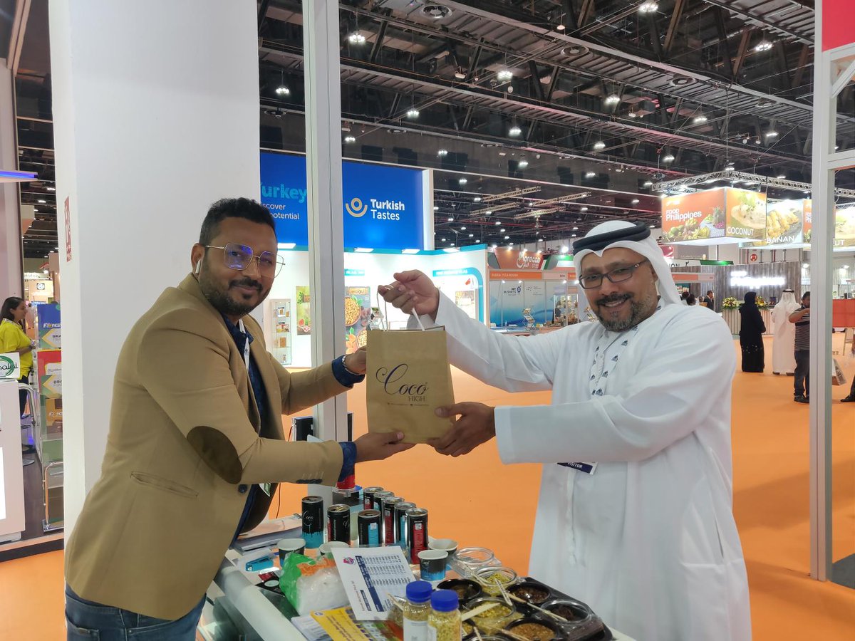 RaseshVasoya's tweet photo. @SIALMiddleEast 2019, Abu Dhabi, #UAE 🇦🇪Representing @CocoHighIndia (Swiss Chocolate and Cafe Mocha).We are much fortunate to have more than 120 buyers for our Chocolate drink product during Trade fair.Thank you so much @SIALMiddleEast 2019.
We ll meet again in 2020😊 https://t.co/4oLCdnchAc