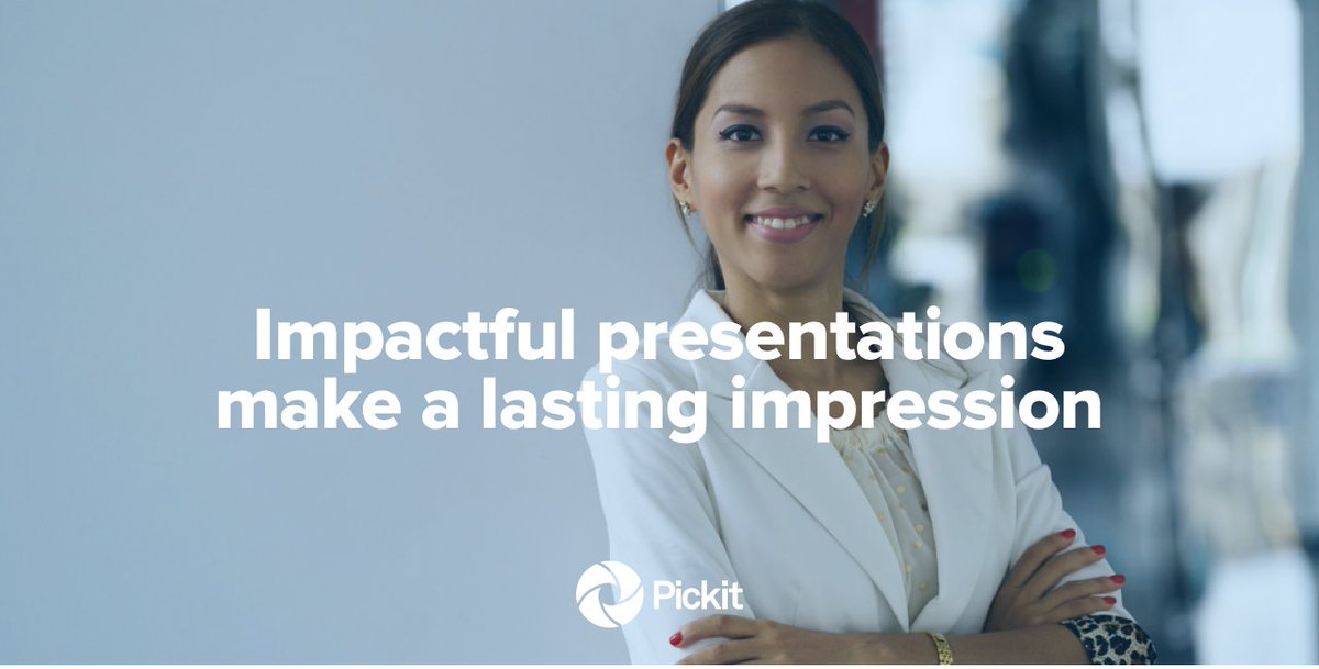 pickit's tweet photo. Trying to present remotely and still make an impression? Pickit can help you inspire, inform and persuade your audience even when you're not in the same room. It's the fastest way to create presentations that make a lasting impact.
#powerpoint #presentationskills #pickit https://t.co/HwbkksXSfp