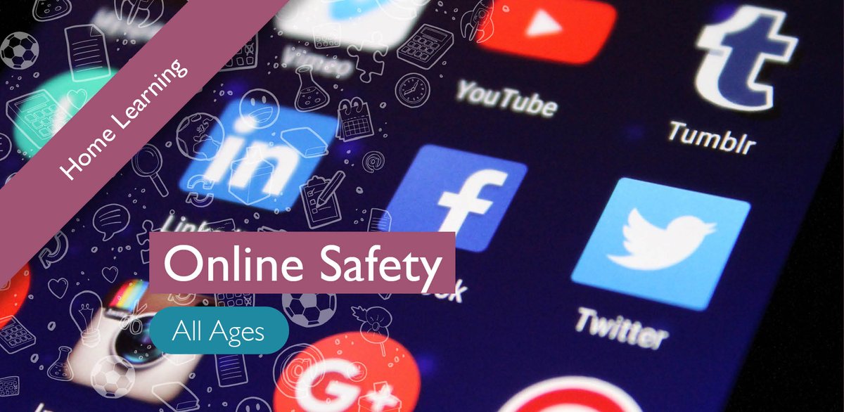 Technology is perfect for accessing content and activities during social distancing, here are some resources we’ve found to help you and your family stay safe online. nteysis.org.uk/online-safety/ #Homelearning #esafety #staysafe