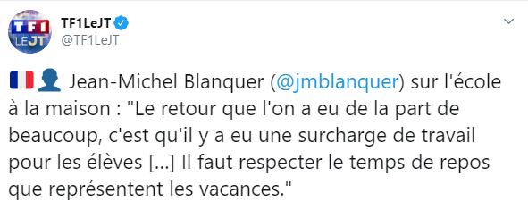 MsieurLeProf's tweet image. Vendredi 27/03 : "Il faut respecter le temps de repos que représentent les vacances"
Mardi 31/03 : "On lance l'opération Vacances apprenantes pour que les élèves puissent travailler pendant les vacances"

Girouette, cacahuète 🎶