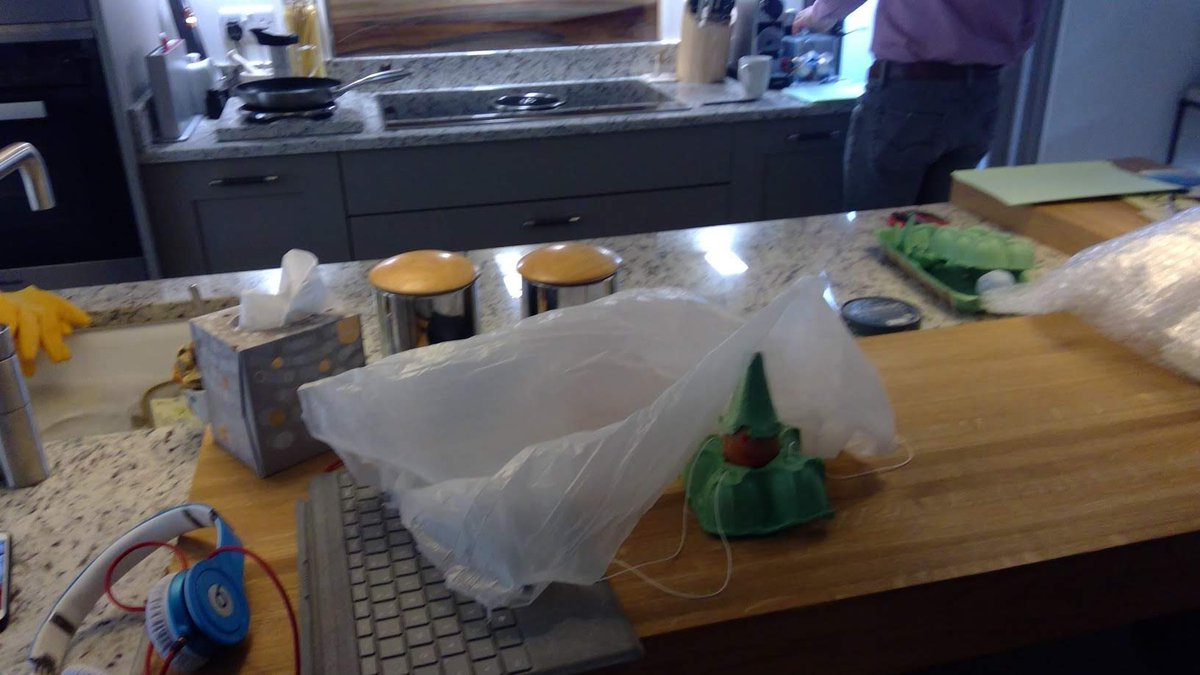 After some excellent podcasts created with Mr White @RH7History yesterday, today pupils have been making 'egg'cellent parachutes for the Great Egg Drop with Dr Reay <a href="/rh7science/">RH7 Science</a> <a href="/radnorsevenoaks/">Radnor House Sevenoaks</a> Here are Connor and Harry's creations.