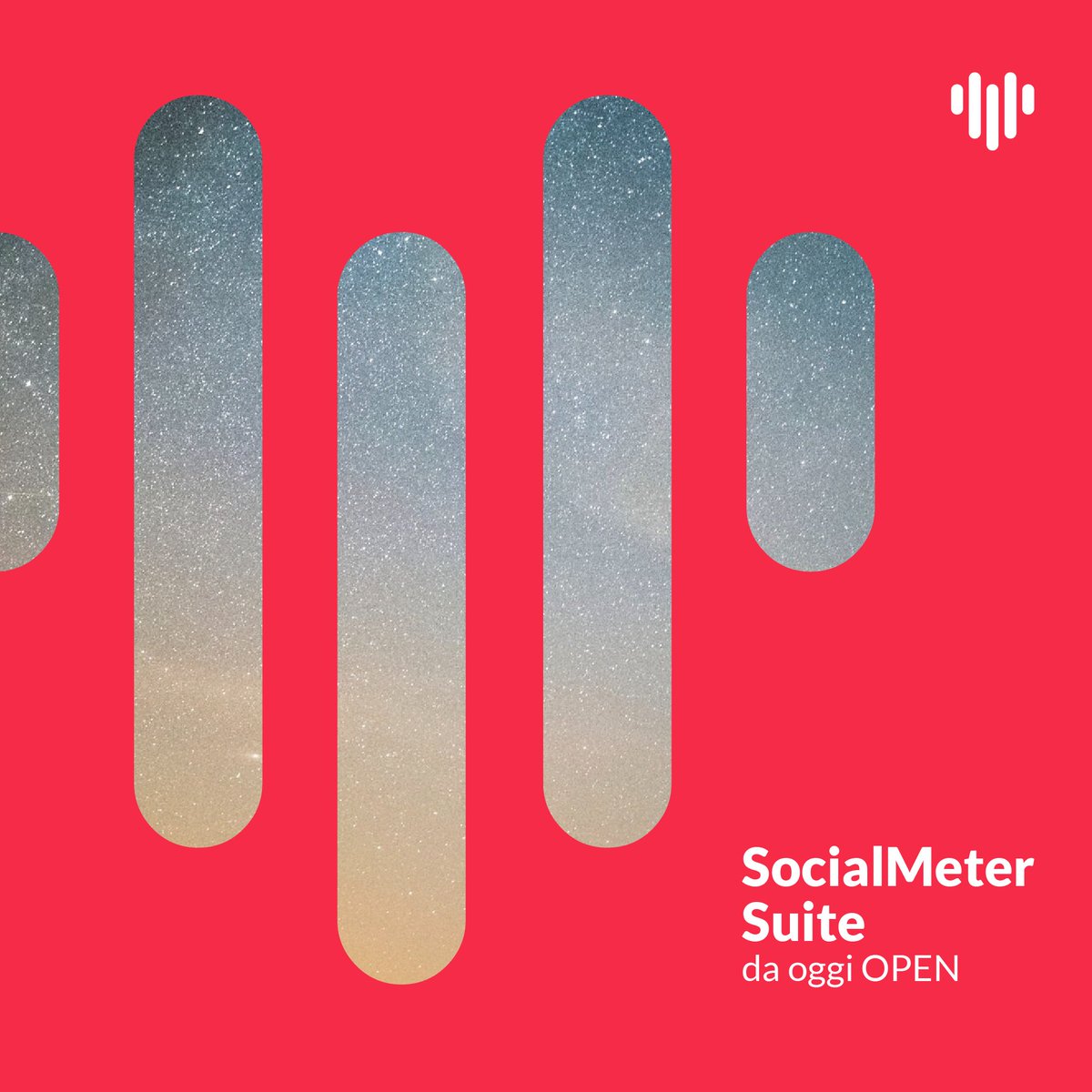 SMAbility's tweet photo. Da oggi SocialMeter Suite è accessibile a tutti! 🎁 Con un assaggio degli oltre 700 Osservatori Web 🌐 e Social 💬, le performance 📈, gli eventi digitali 🎟, i report 📚e l’analisi visiva📸
🔑Ottieni gratis le credenziali: https://t.co/AGU1C3fGcA
#SocialMeter #BigData4All https://t.co/y3mFeKd8v8