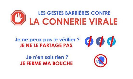 Inquiet de cette société qui partage n importe quoi, qui laisse et encourage les extrémistes de tout bord à publier fake sur fake alors que nous devons être solidaire en cette période trouble #FranceUnie #ResteChezToi #reflechissez #laconnerievirale