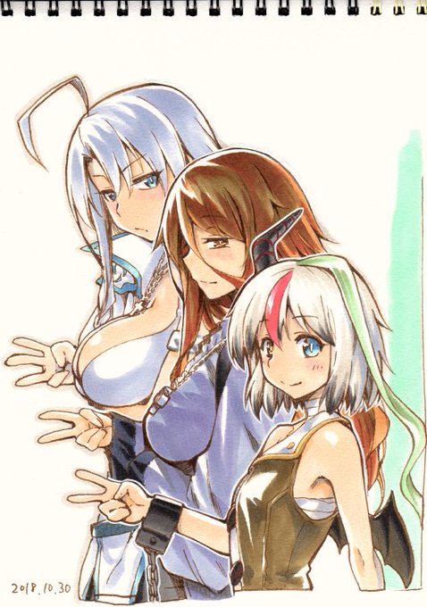 最近はあまり描けてないので、もうストック切れ。またボチボチと描いていきます
Twiの戦闘員宣伝絵まとめ2 | kiasa/鬼麻正明 #pixiv https://t.co/hCJl0mnTWu 