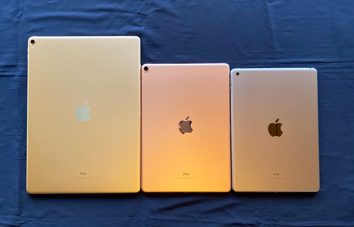 TERUNZO's tweet photo. 【ご苦労さん / Well done !】
⭐︎12.9インチ iPad Pro 第2世代 -ゴールド
⭐︎10.5インチ iPad Pro - ローズゴールド
⭐︎iPad 第6世代 - シルバー
今までありがとう、ご苦労さん
#iPadPro #iPad #Apple #iPadPro105 #iPadPro129 #アップル #タブレット #iPadian https://t.co/FvJ02y85qp