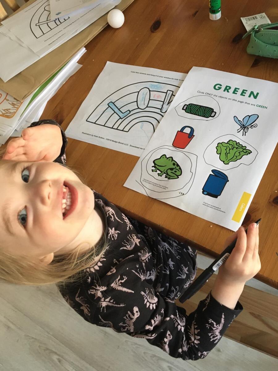 HulmeHallPreSch's tweet photo. Lyra has been very busy at home #familytime #learningthroughplay thank you for sharing via #learningbook https://t.co/W9fD6h78wt