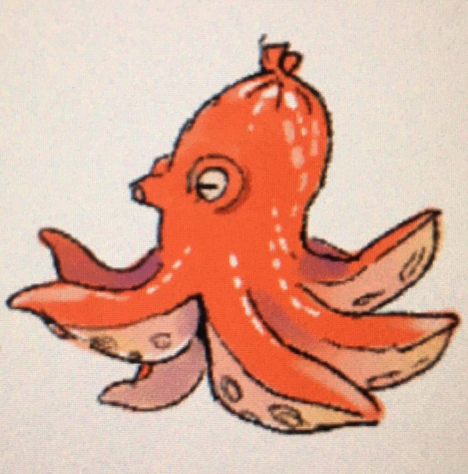 この子なんですがねウインナーサンタコ 正式名タコサンウインナーサンタコ クマコロ 熊野ひぐまのイラスト この子なんですがねウインナーサンタコ 正式名タコサンウインナーサンタコ クマコロ 熊野ひぐまのイラスト