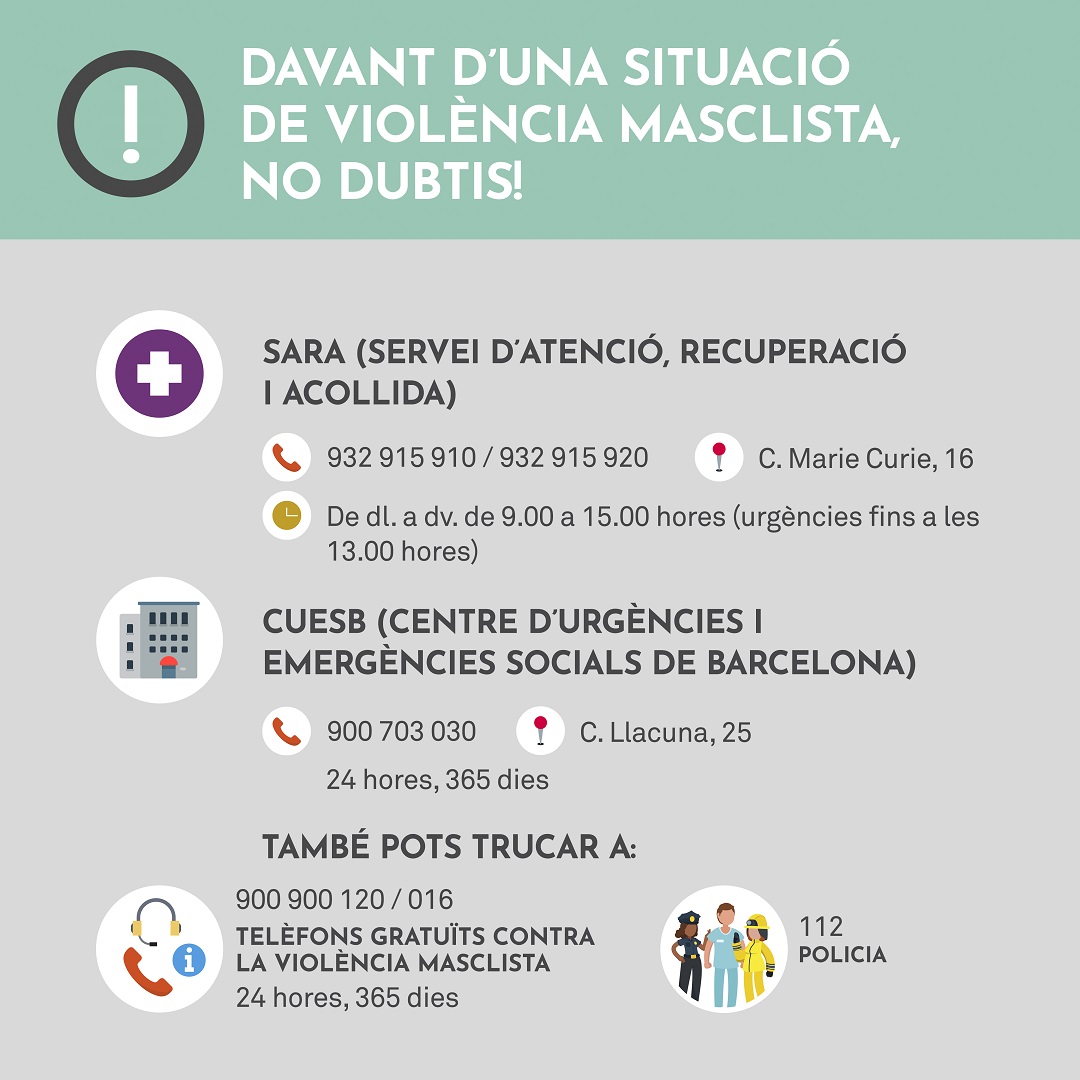pereclavergrup's tweet photo. 📣#NoEstàsSola: Telèfons d'atenció a la #violènciamasclista durant el #confinament en diferents llengües. Si us plau, comparteix també per contribuir a la màxima difusió. 

When faced with a situation of #genderviolence, don't think twice! ☎️numbers for combating gender violence. https://t.co/xRLDUqPKGu