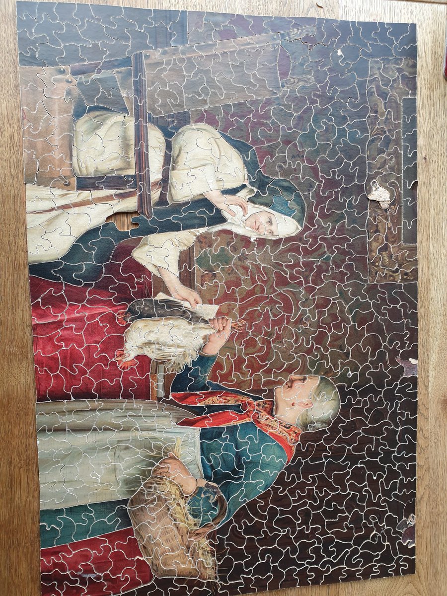 vickster74's tweet photo. #nationalgallery I have just completed a 1920's 30's wooden jigsaw. Do you know the painting. https://t.co/yt22n0kVDU