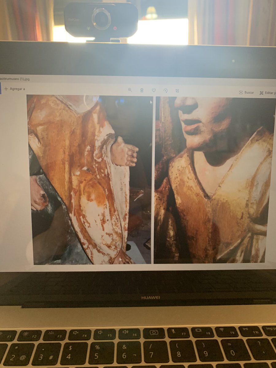 encarnalago's tweet photo. Agora estamos en directo en #CreaOteumuseo #creatumuseo da @RedeMuseistica a restauradora falando coas nenas/os #profesiónsmuseo #restauradoras #funciónsmuseos @escolaconservac @depulugo @vicedepulugo #conservación #restauración #omuseopechaaartesegue #museonacasa #museoencasa https://t.co/nFbDYHWH7J
