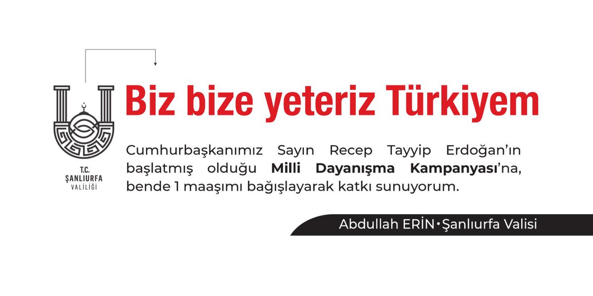 #BizBizeYeterizTürkiyem