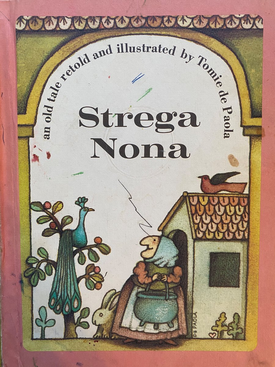And yes, Gina did eventually get her childhood copy of Strega Nona signed.