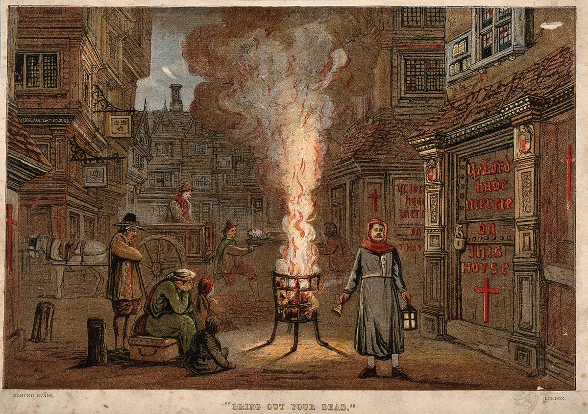 Through its long history, London has survived some enormous epidemics. During the 1665 Great Plague of London, the city burned, shops closed and the streets emptied. Read Samuel Pepys’s account of how the city pulled through. [THREAD]