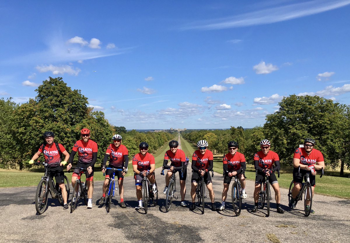 JRobertAssoc's tweet photo. Great photos of @bdoaccountant in our Max Velo cycling jerseys completing their chain challenge last year! 🚴🏼‍♀️🚴🏼‍♂️🏅 #cyclingkit #customcyclingkit #chainchallenge #cyclistsoftwitter #cyclistsuk #maxvelo https://t.co/utuVLgdg16