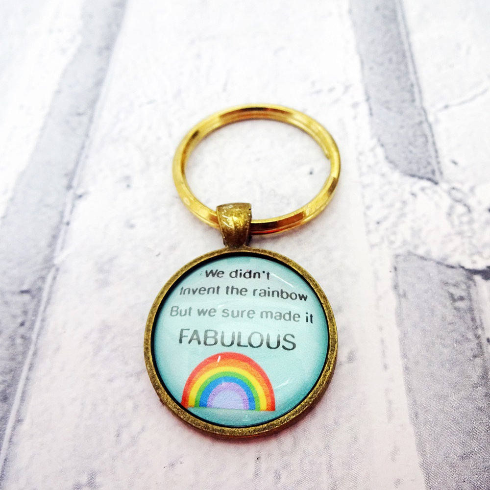 martisanne's tweet photo. LGBTQ keychain, Gay Pride key fob, Rainbow pride keyring, gay quote jewelry, Pride Jewelry, Gay gift, Rainbow keychain, Trans keyring, R1 https://t.co/dUu2yZHBI9 #EtsyTeamUnity #TMTinsta #ForClothes https://t.co/mDLv50T9jQ